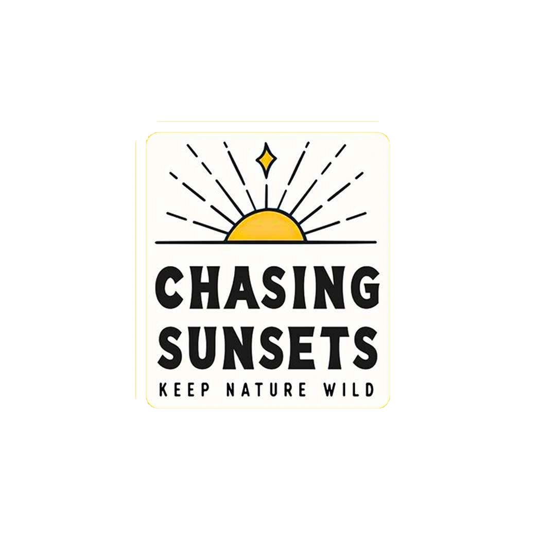 Chasing Sunset Sticker